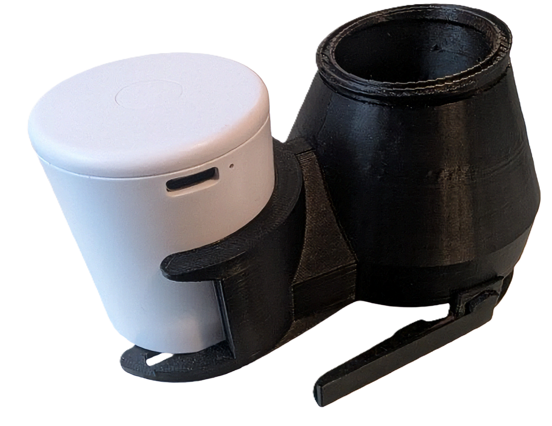 AirShaker — printed and assembled real product photo